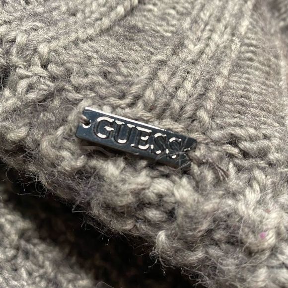 Guess | Grey Turtleneck Knit Sweater - Picture 4 of 4